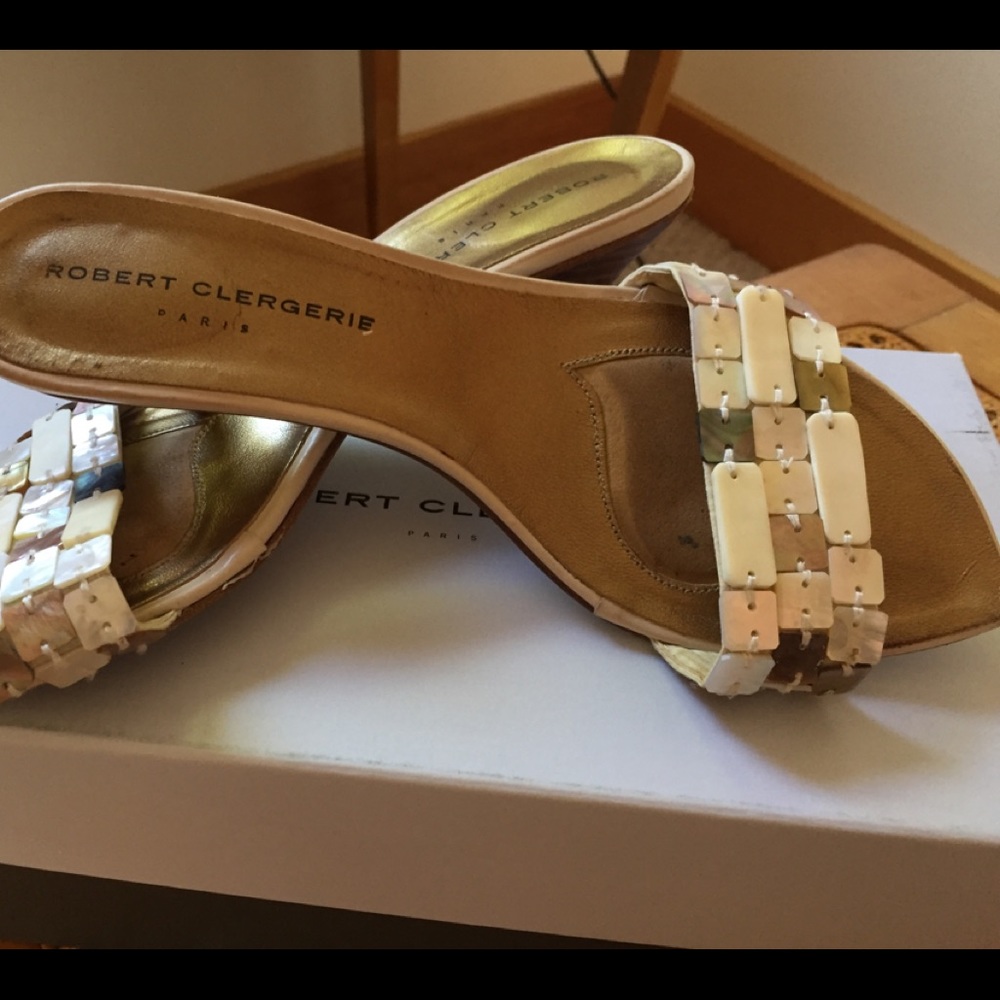 Clergerie slide heels - Picture 1 of 6